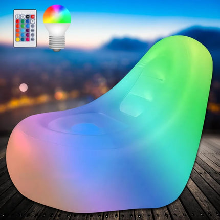 inflatable LED outdoor chair