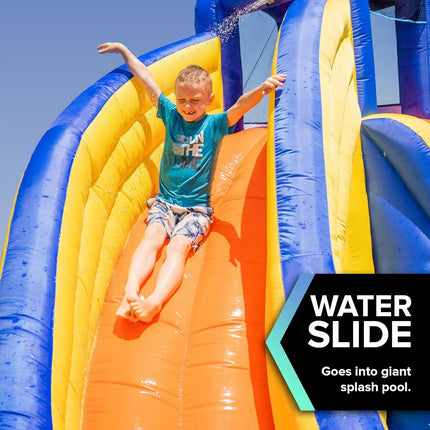 inflatable backyard water slide