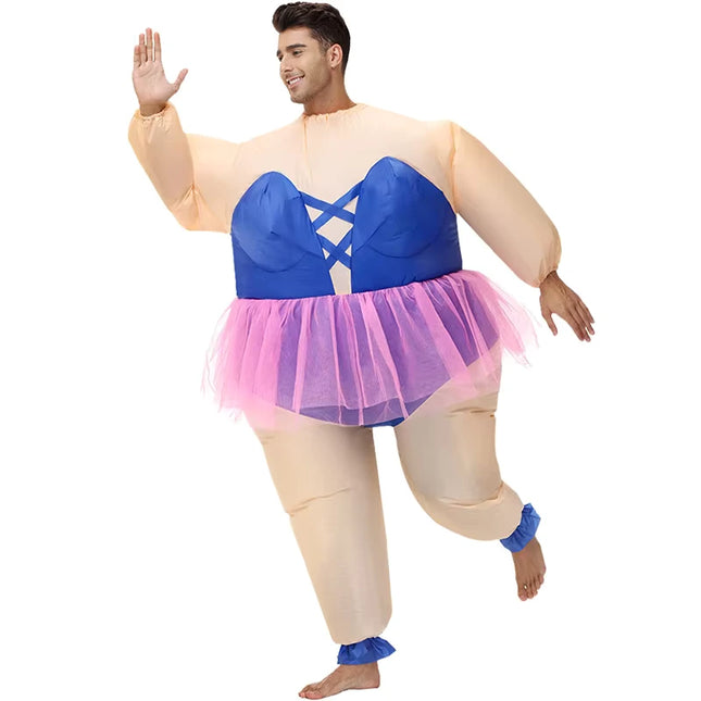 inflatable ballerina adult costume