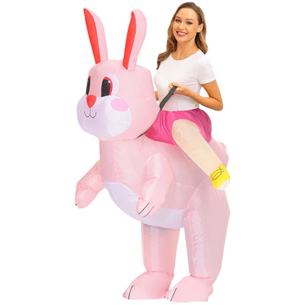 inflatable bunny costume