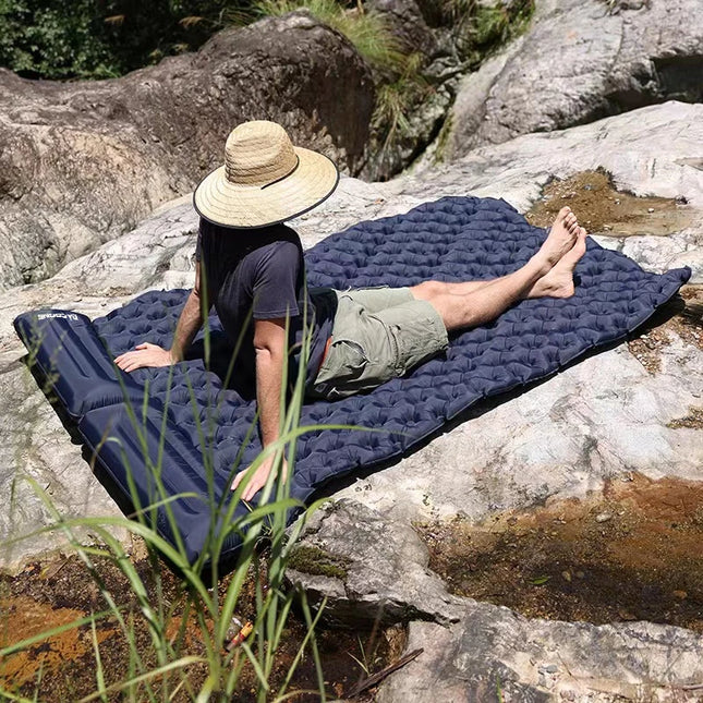 inflatable camping mattress for couple