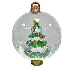 inflatable christmas bauble