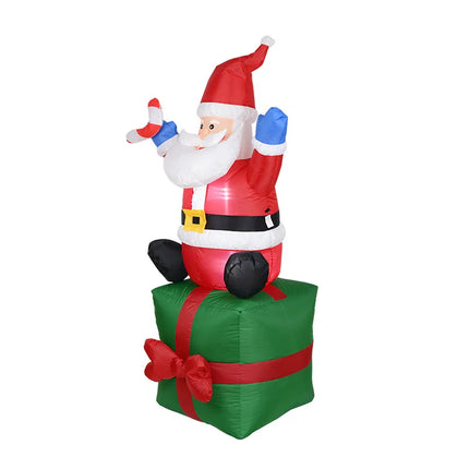 inflatable christmas santa