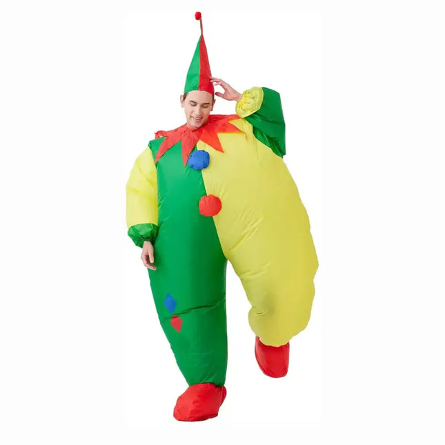 inflatable circus clown costume