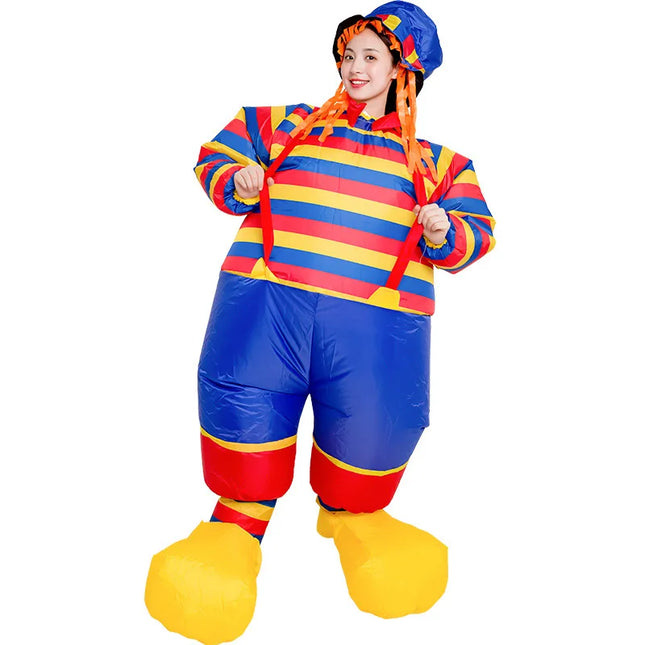 inflatable clown costume