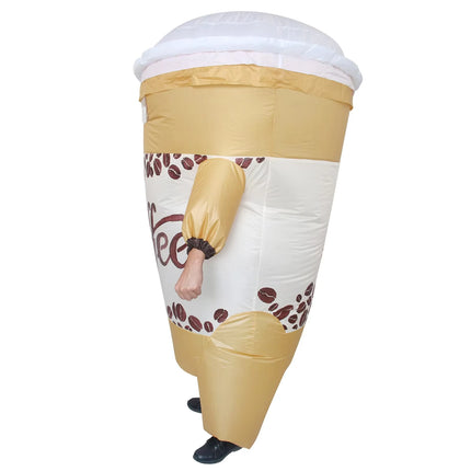 inflatable coffee costume