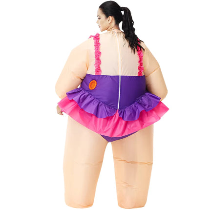 inflatable costume  fat woman