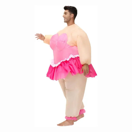 inflatable costume woman