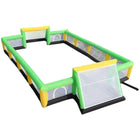 inflatable football field green