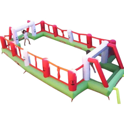 inflatable football pitch for garden