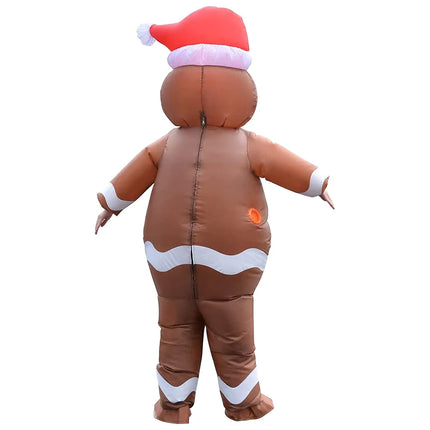 inflatable gingerbread costume