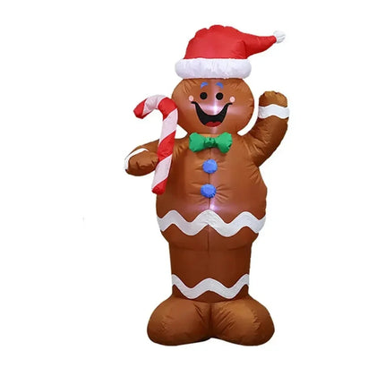 inflatable gingerbread man