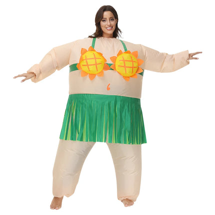 inflatable hawaiian costume