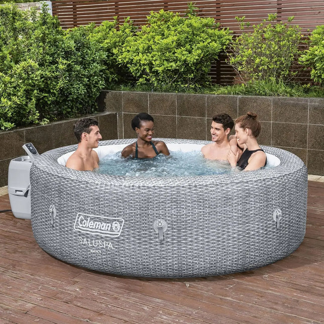 inflatable hot tub 6-8 person