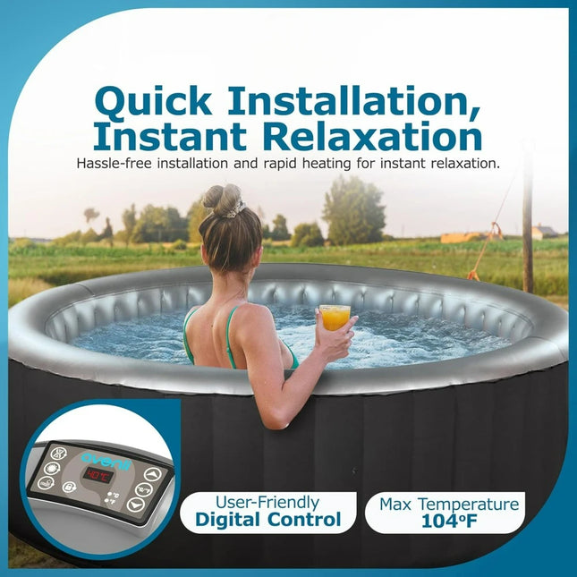 inflatable hot tub spa 