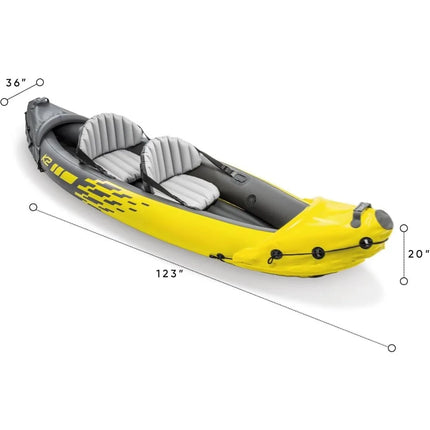 inflatable kayak with seats