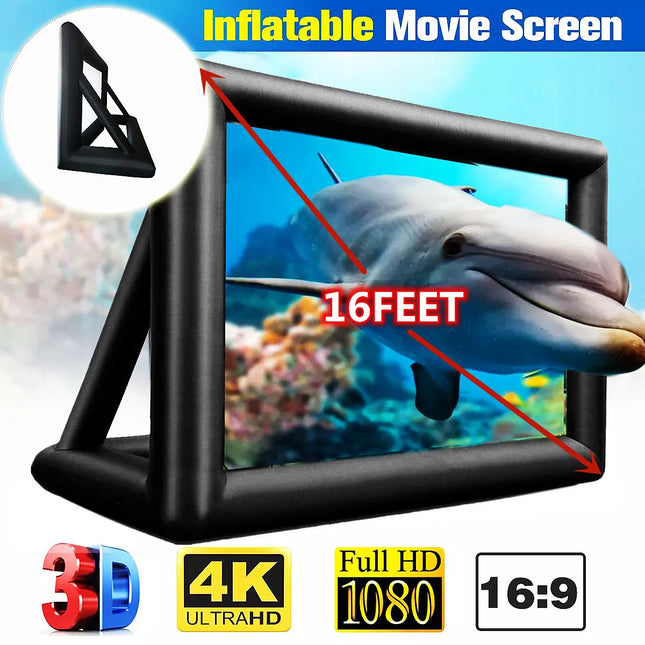 inflatable movie projector screen