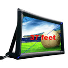 37ft Giant Inflatable Movie Screen and Projector for Backyard and Outdoor Fun