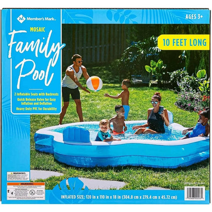 inflatable pool seats