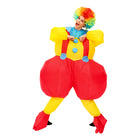 inflatable red clown costume