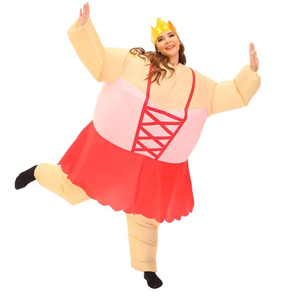 inflatable royal costume