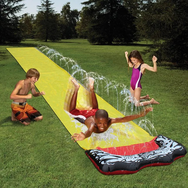 inflatable slip and slide