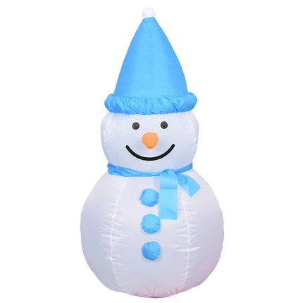 inflatable snowman