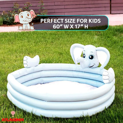 inflatable splash pool