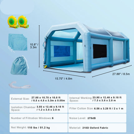 inflatable spray paint booths best sale