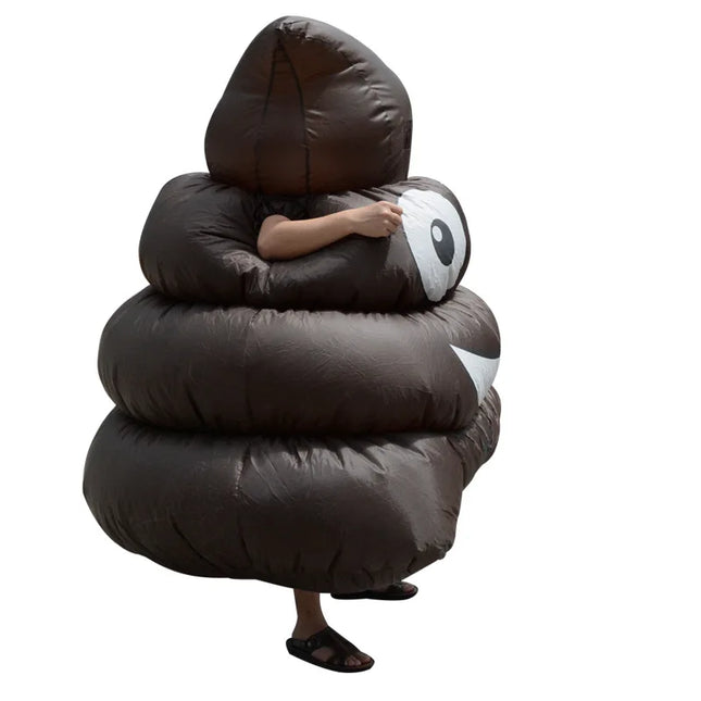 inflatable turd costume