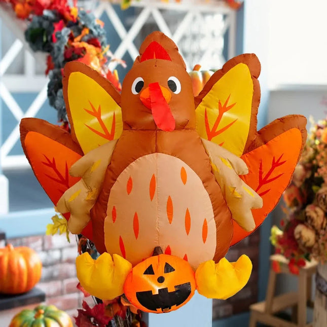 inflatable turkey outdoor decoration