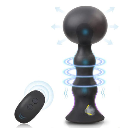 inflatable vibrating butt plug