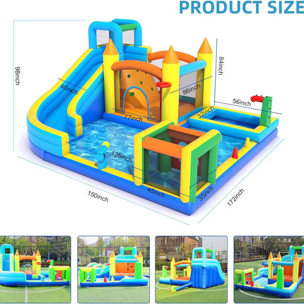 inflatable water park