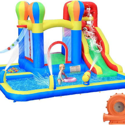 inflatable water park for backyard