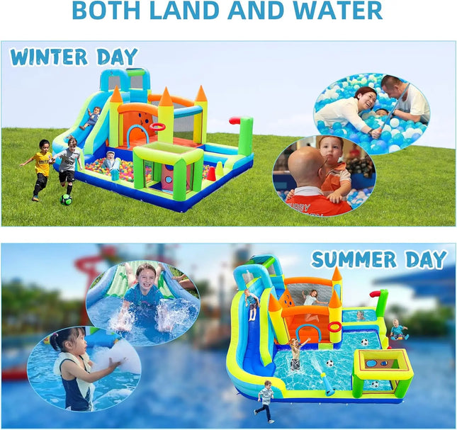 inflatable water park for kids