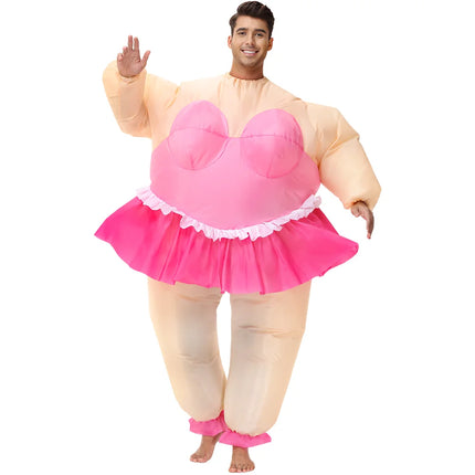 inflatable woman costume