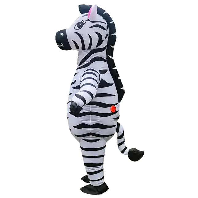 inflatable zebra costume