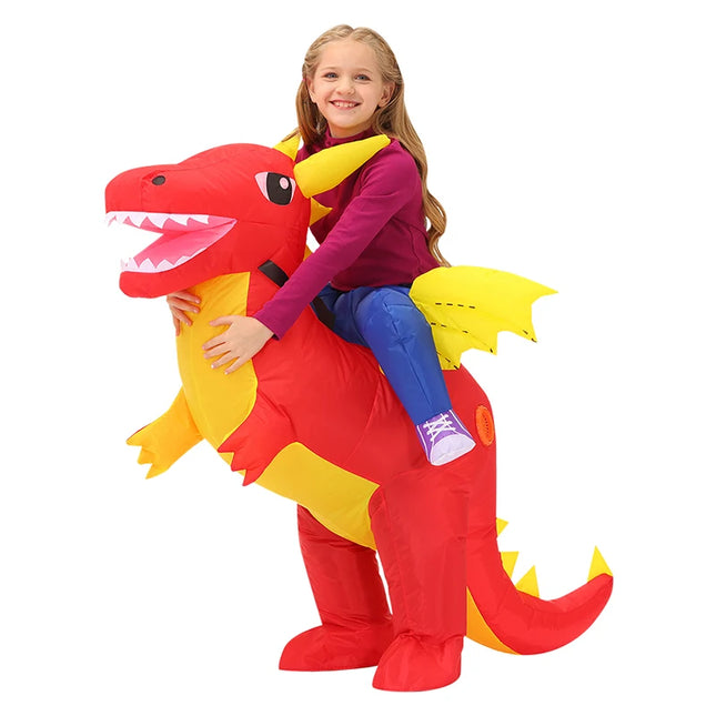 kid inflatable dragon costume