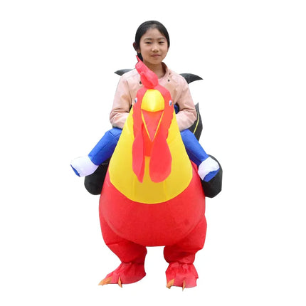 kids inflatable rooster costume 