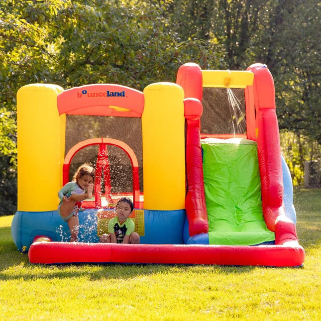 kids inflatable water slide bounce house