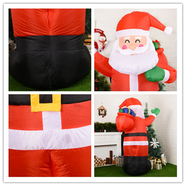 large blow up Santa