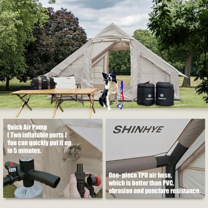 large cabin tent inflatable 