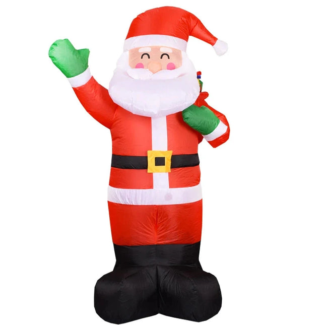 large inflatable Santa Claus