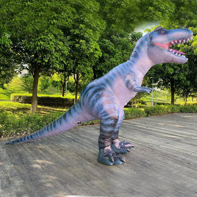 large inflatable dinosaur costume