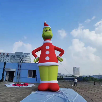 large inflatable grinch decoration