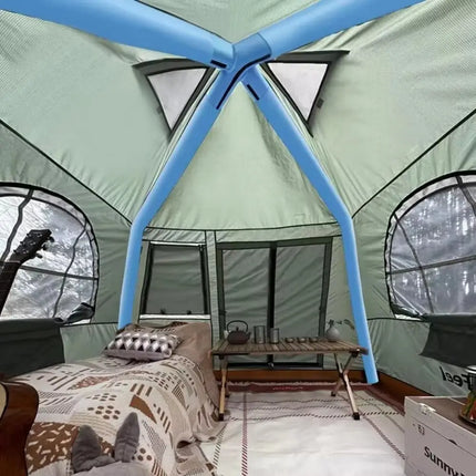 large inflatable tent