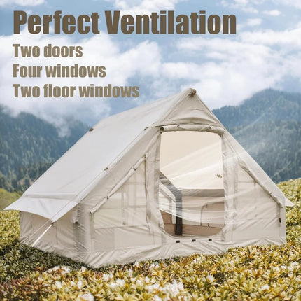 large outdoor cabin tent inflatable 