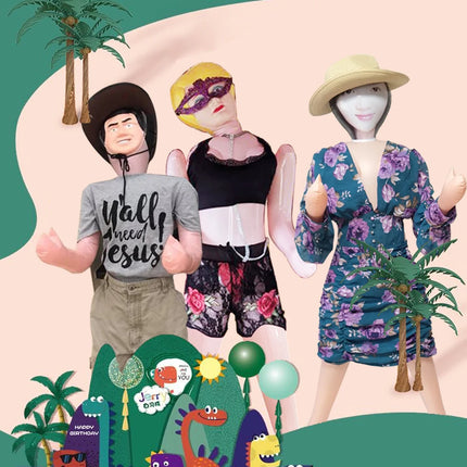 life-size inflatable doll