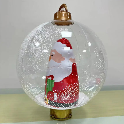 outdoor Christmas bauble inflatable