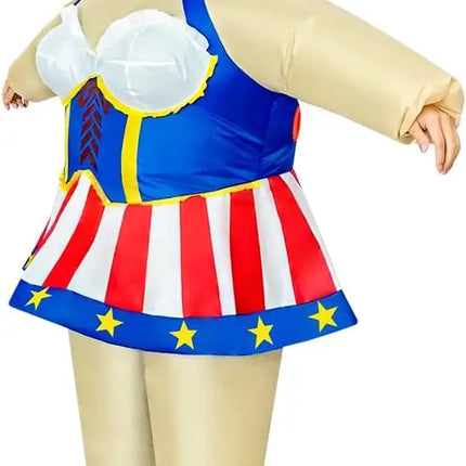 patriotic inflatable costume